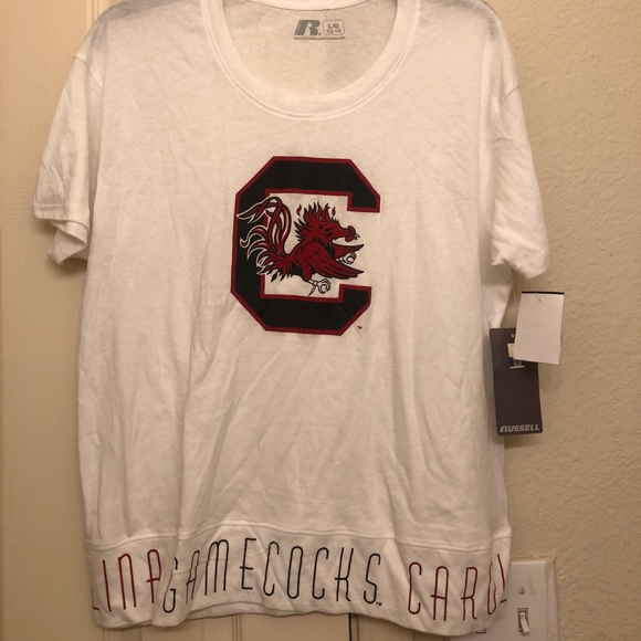 NWT South Carolina Gamecocks Russell  Youth T-shirt Large (12-14) - Picture 1 of 7